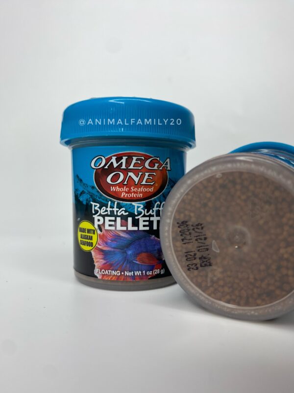 BETTA BUFFET PELLETS 28GR OMEGA ONE - Imagen 2