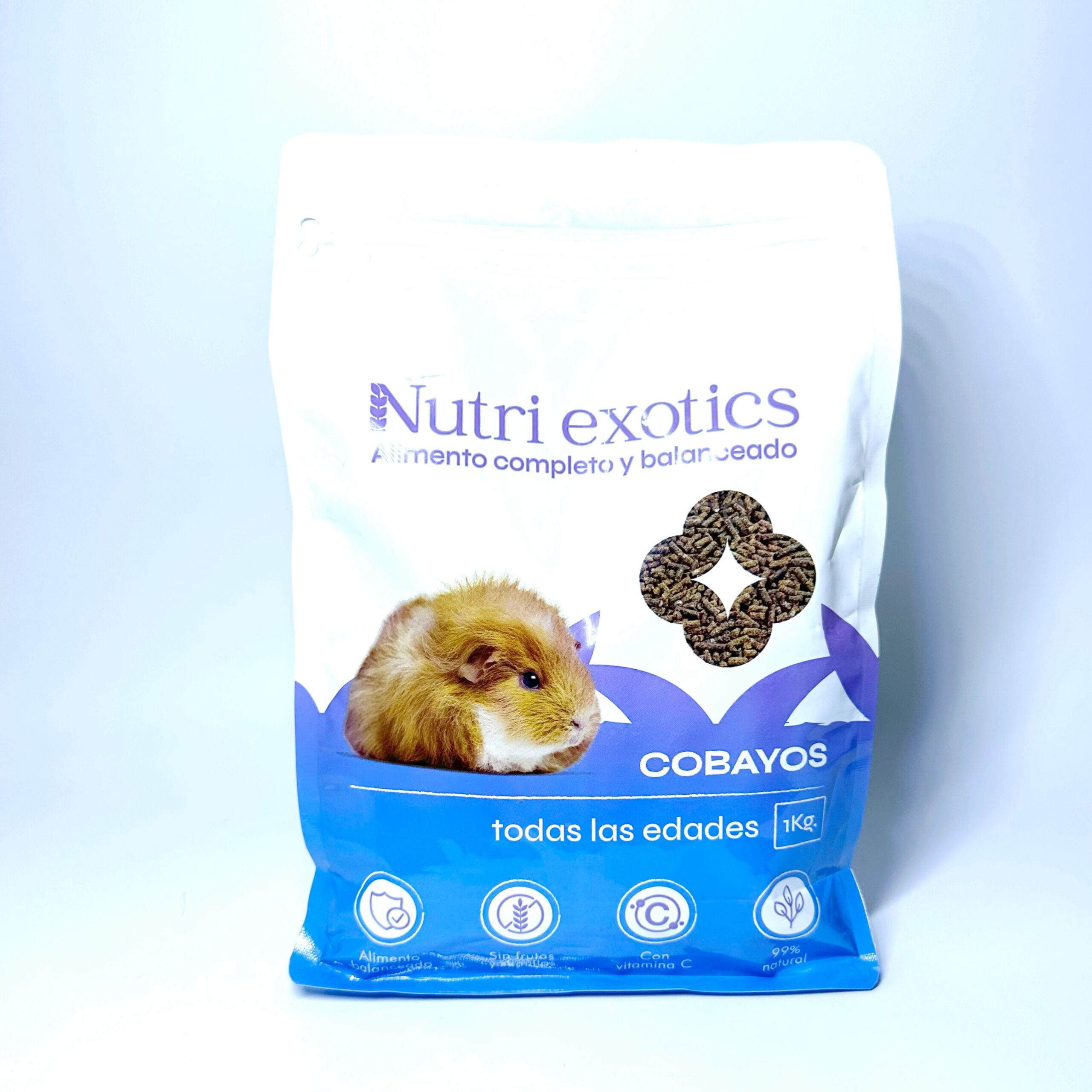 NUTRI EXOTICS ALIMENTO PARA COBAYOS 1KG