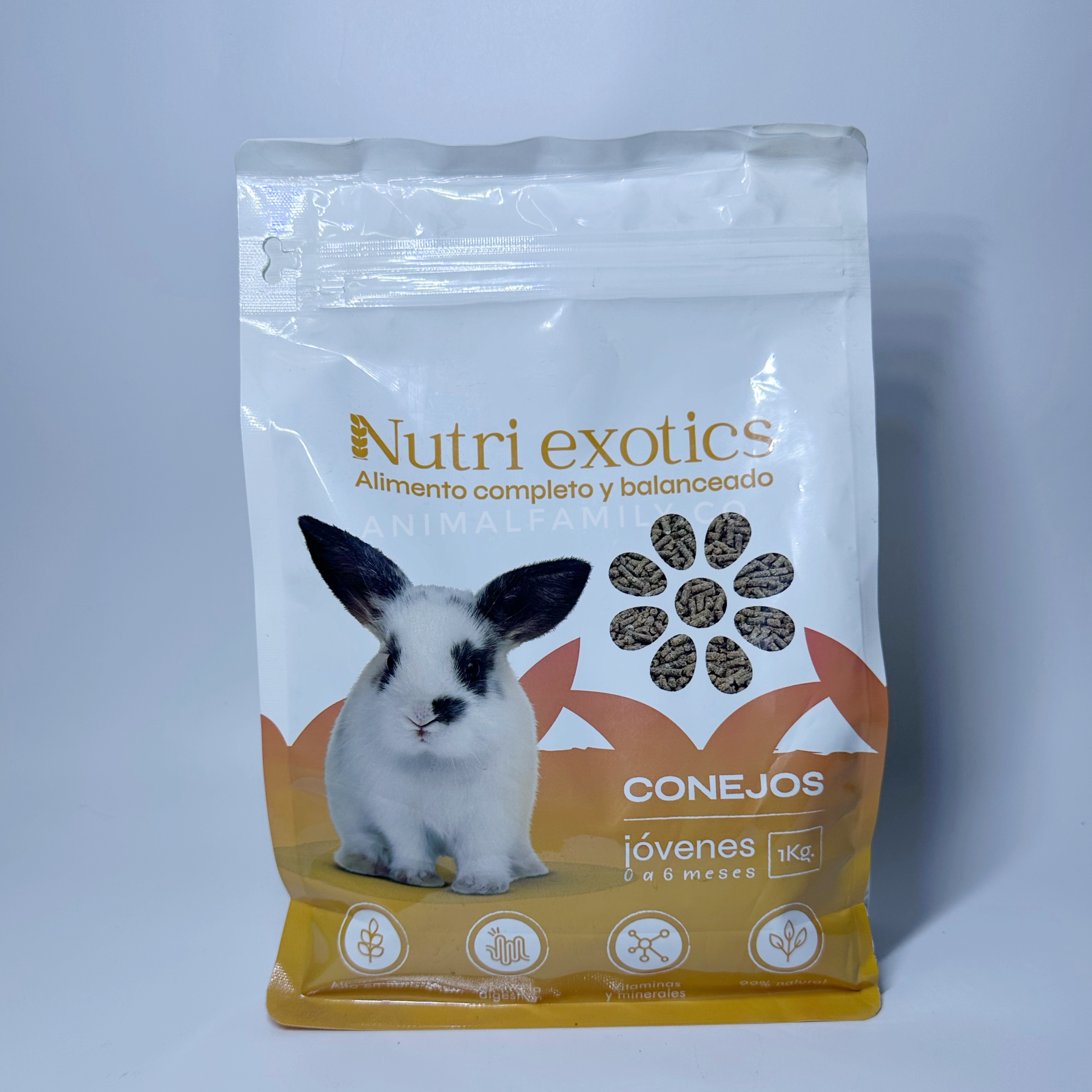 NUTRI EXOTICS CONEJOS JOVENES 1KG