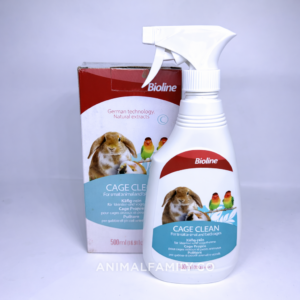 LIMPIADOR DE RECINTOS Y JAULAS PARA AVES Y ROEDORES 500ML