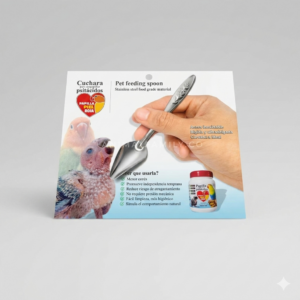 CUCHARA PARA EMPAPILLAR AVES