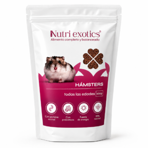 CONCENTRADO PARA HAMSTER NUTRIEXOTICS 500GR