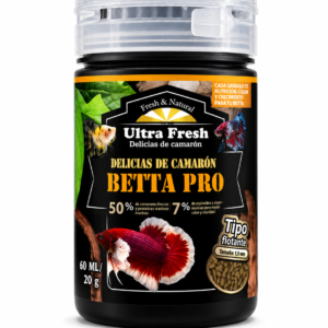 ULTRA FRESH BETTA PRO 20GR - Alimento para bettas