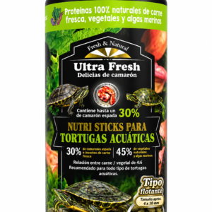 ALIMENTO PARA TORTUGAS ACUATICAS ULTRA FRESH 120GR